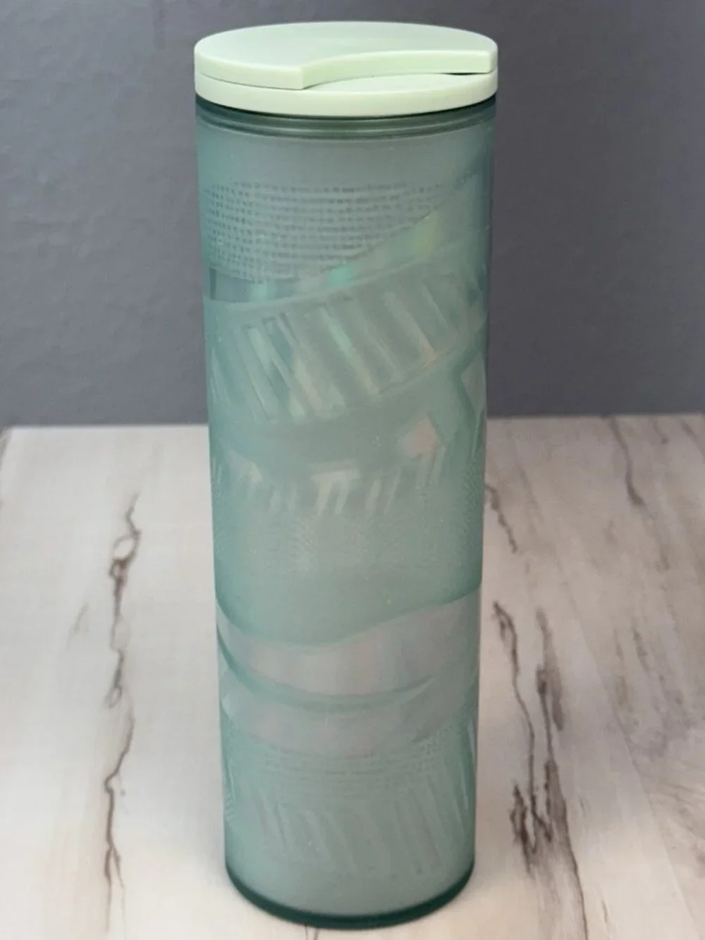 2021 STARBUCKS 16oz Mint Green Insulated Hot/Cold TUMBLER w/ Sip Lid NWT NEW